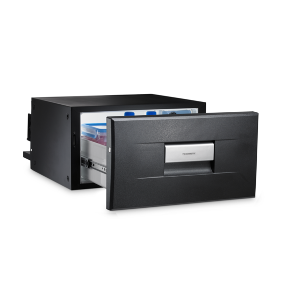 Dometic CoolMatic CD-20 vetolaatikkomallinen jääkaappi kompressorilla. Musta