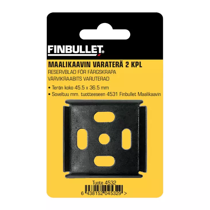Finnbullet Maalikapimen varaterä 45.5 x 36.5 mm 