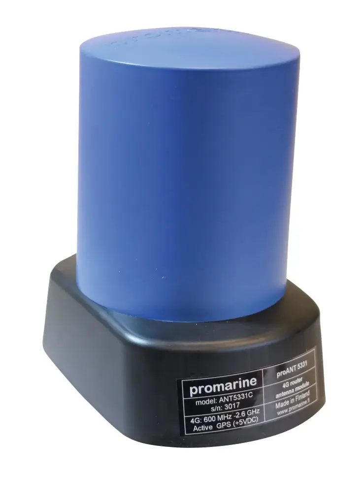 Promarine proANT 5331A - MiMo 2x4G/5G, 2xWiFi 2.4/5.8GHz, Active +5V GNSS SMA-f