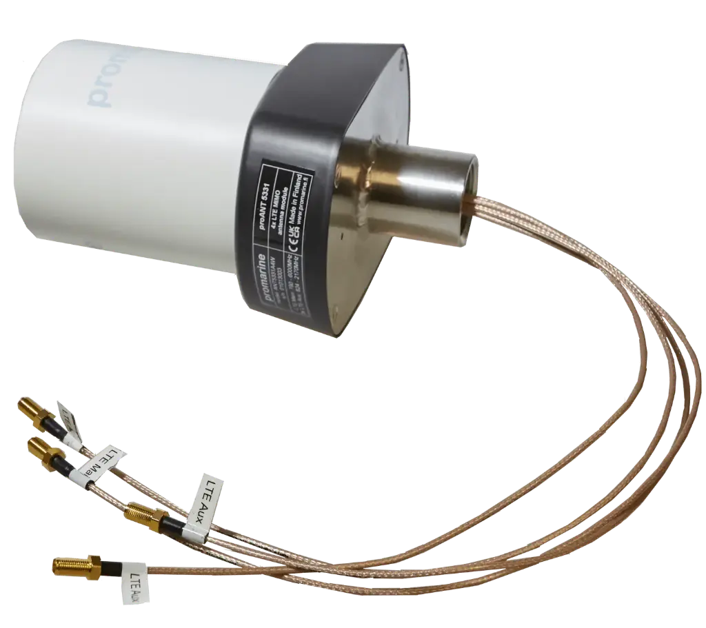 Promarine proANT 5331A - MiMo 2x4G/5G, 2xWiFi 2.4/5.8GHz, Active +5V GNSS SMA-f valk