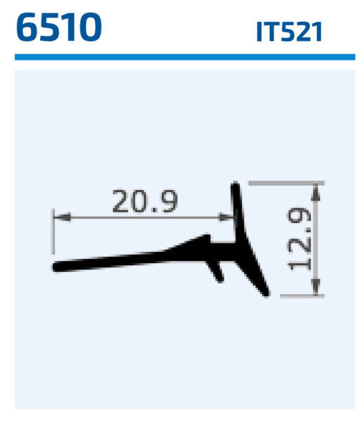 OT-Kumi Alumiiniprofiilitiiviste 6510