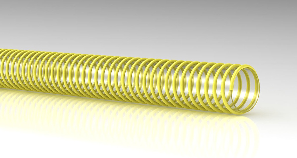 Sati 25 mm kierrevahvistettu PVC-letku elintarvikelaatu Cordflex N.T.