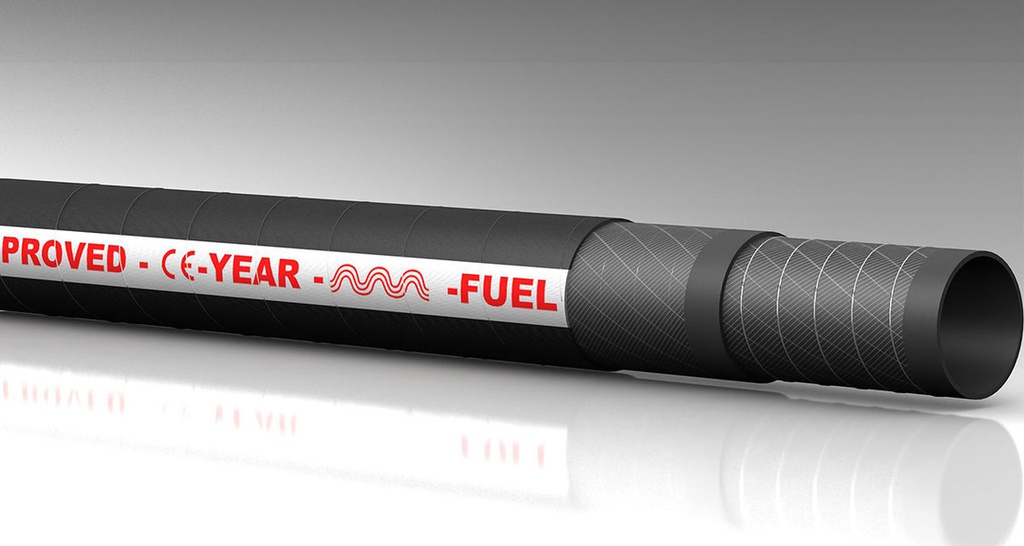 Sati 38 mm tankkausletku ISO 7840/A2 CARBOMARINE/SP-C A2