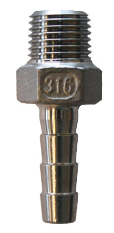 Guidi G1/4" x 8mm AISI316 UK letkukara