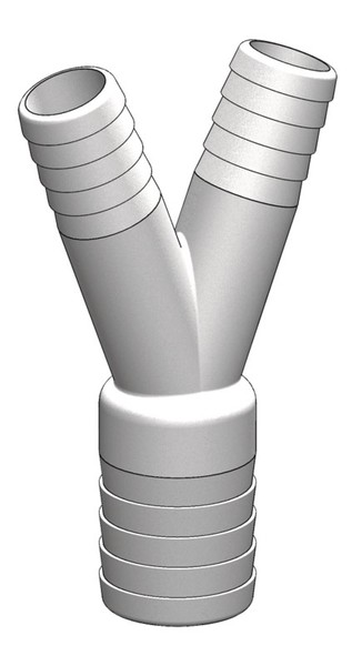 Trudesign Y-kappale 25/38 mm