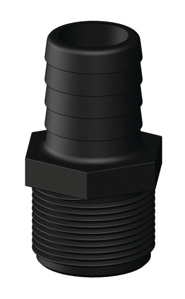 Trudesign letkuliitin 1 1/4" 38 mm BSP ulkokierre komposiitti