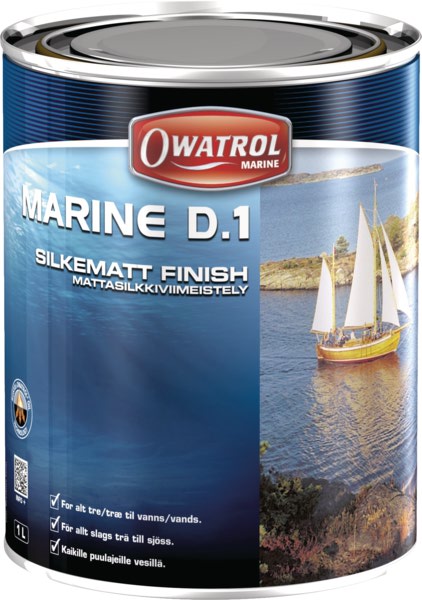 Owatrol marine D1 kyllästeöljy 1l