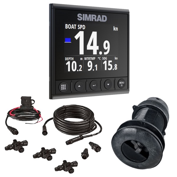 Simrad IS42 digitaalinen instrumenttinäyttö ja lokianturipaketti.