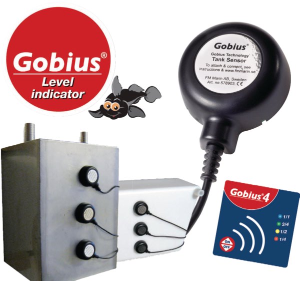 GOBIUS4 vesi/polttoainetankkimittari