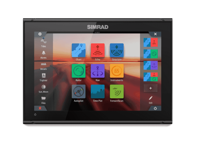 Simrad GO12 ROW ilman karttaa