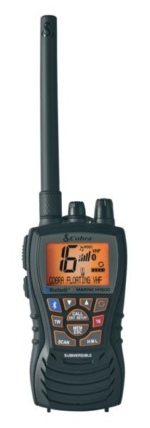 COBRA käsi VHF-radiopuhelin, bluetooth MR HH500 FLT BTEU