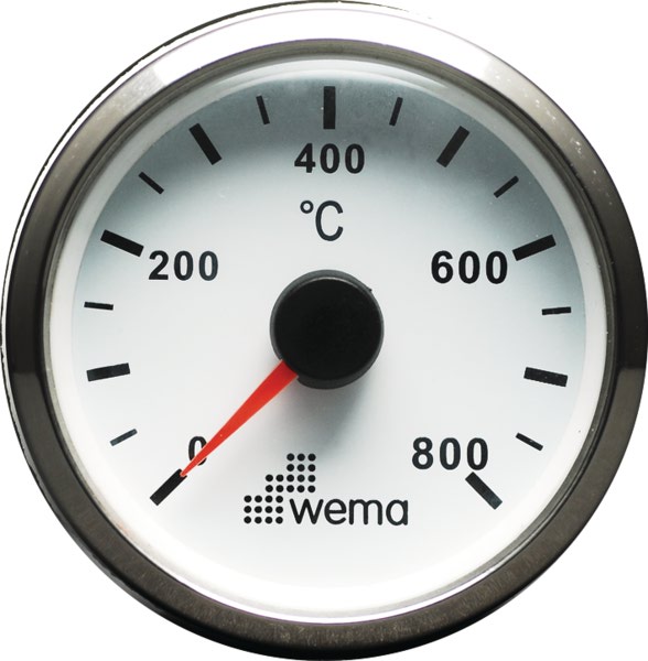 WEMA pyrometri 0 - 800 AS, valkoinen/RST