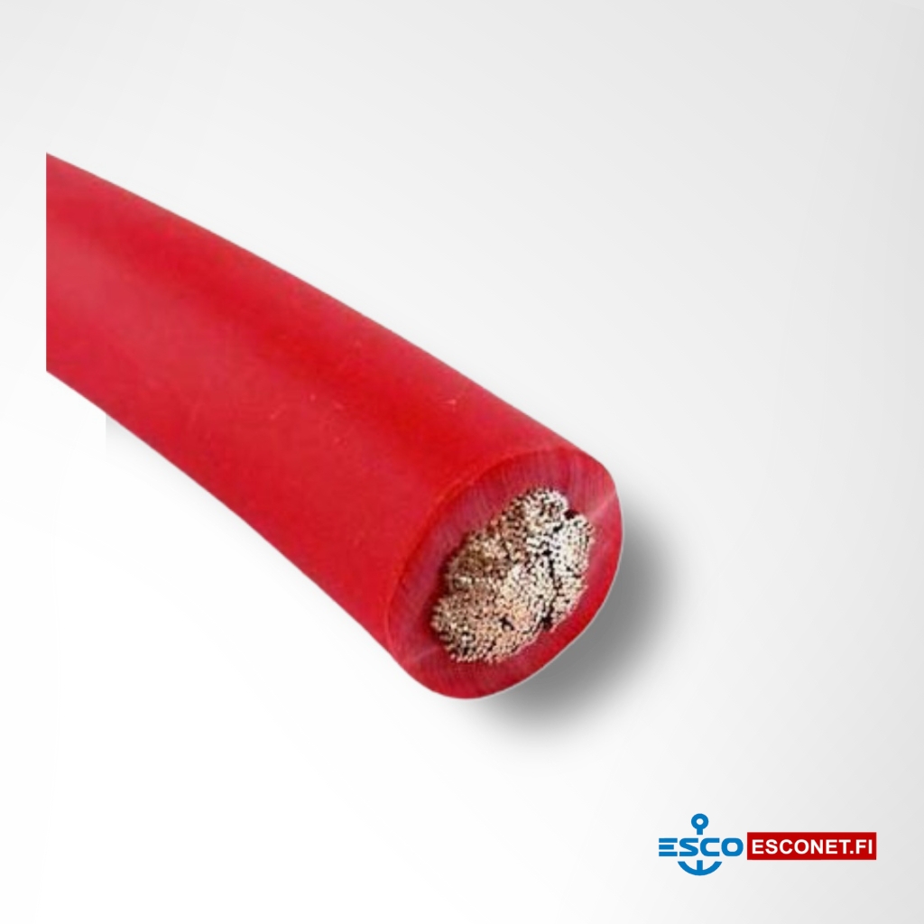 Akkukaapeli 35 mm² punainen monisäikeinen HI-FLEX 