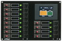 Philippi sähkötaulu STV312 12:lla kytkimellä ja TCS Monitorilla