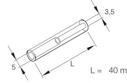 [EBE251888800102] Eberspächer liitosletku, sovite 5mm -3,5mm