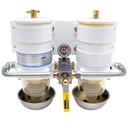Racor 75500 DUAL polttoainesuodatin ja vedenerotin