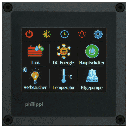 Philippi PSM3 sähköjärjestelmän monitorinäyttö PBUS väylään