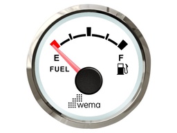 [21352153] WEMA polttoainetankkimittari  NMEA2000 Silverline valkoinen 52mm
