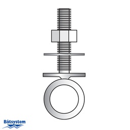 [9519037580] Båtsystem P1041 silmukkaruuvi