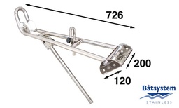 [9519037559] Båtsystem 1420 Ankkurirulla säädettävä MAX 20KG