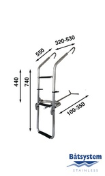 [9519037451] Båtsystem ST135 keulatikkaat