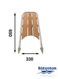 [9519037430] Båtsystem HP65 keulataso