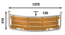 Båtsystem PT1253530 uimataso 1270 X 410 MM