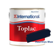 [9519103688] International  Toplac pintamaali MAURITIUS BLUE 750 ML