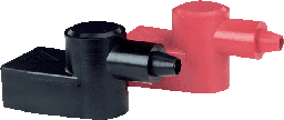 [700124006] Philippi BA 7 akkukengän suoja pari, musta ja punainen maks 95mm2 kaapelille