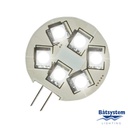 LED-polttimo G4-kannalla, 6 SMD, 3200K, 8-30V, 94G4S6