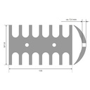 Johnson Pump 01-35854 kumisiipipumpun kampa 2/3 F95B-