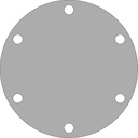 Johnson Pump päätylevy F35B-9