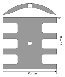 [VEN0142425] Johnson Pump 01-42425 kumisiipipumpun kampa 2/3 F8B-