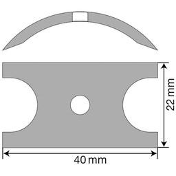 [VEN0145084] Johnson Pump kumisiipipumpun kampa 1/2 F4B-