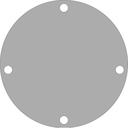 Johnson Pump päätylevy F6B-9