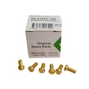 Johnson Pump 09-47553-102 ruuvisarja, 6kpl. 8-32 UNC x 10, messinki