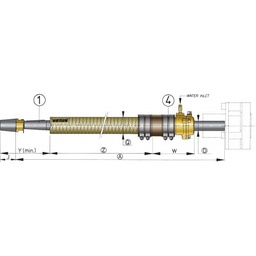 [BG35/+] Lisähinta Vetus 35mm lasikuituvannasputkelle per 500 mm (yli 1000 mm)