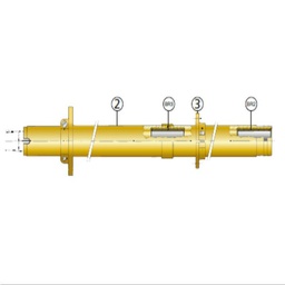 [BR345] Vetus Kolmas laakeri vannasputkelle 45mm