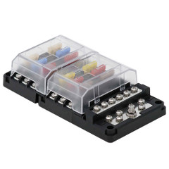 [8026] RT Fuse Block 12 Pos w/Ground & LED Indication