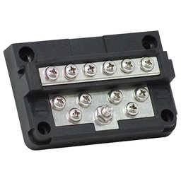 [8030] RT Screw Terminal 12 liitosta Dual Level Busbar, Bulk