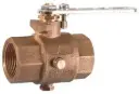 Kuulaventtiili 1' vedenpoistolla pronssi
