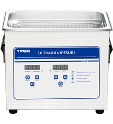 [102071799] TIMCO 3,2L INOX Ultraäänipesuri