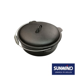 [440414] Sunwind Valurautakattila Kokegryta 5,5 l