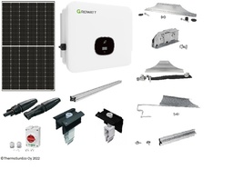 [107420MG] Verkkoon kytkettävä Aurinkosähköjärjestelmä 8,20kW  Growatt 20 paneelia