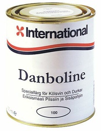[9519103571] International  Danboline valkoinen maali 750ml, pilsseihin, turkkilevyihin ym.