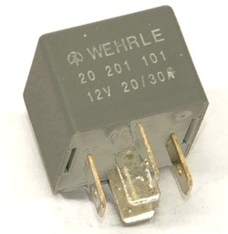 WEHRLE Minirele diodisuojattu vaihtokärjillä 10/20A 24V vastus, korva