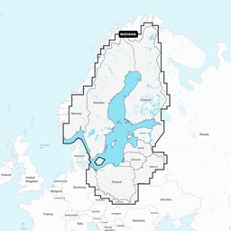 [NAVIONICS-EU644L] Navionics merikartta, Suomi ruotsi ja itämeriEU644L (entinen 44XG)