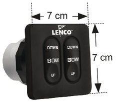 [9519040767] Lenco Standard trimmi lisäkatkaisija 12/24V
