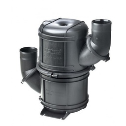 [NLP60HD] VETUS vesilukko HD musta NLP60 Ø 60 mm (2 3/8), pyörivä liitäntä sisään/ulos