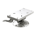 V-Quipment Istuinjalka, kääntyvä likulevyllä, korkeus 150 mm